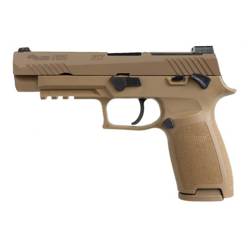 PISTOLA P320-M17 COYOTE C/ TRAVA E CALIBRE 9MM – SIG SAUER