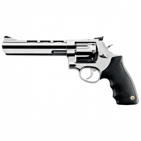 REVÓLVER TAURUS RT 608 INOX ALTO BRILHO CAL .357Mag 6,5