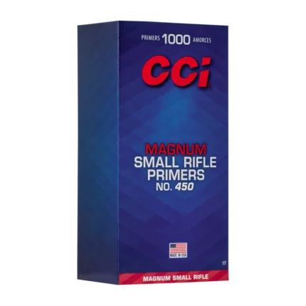 Espoleta CCI 450 MAG Small Rifle Primer Cx.1000Un
