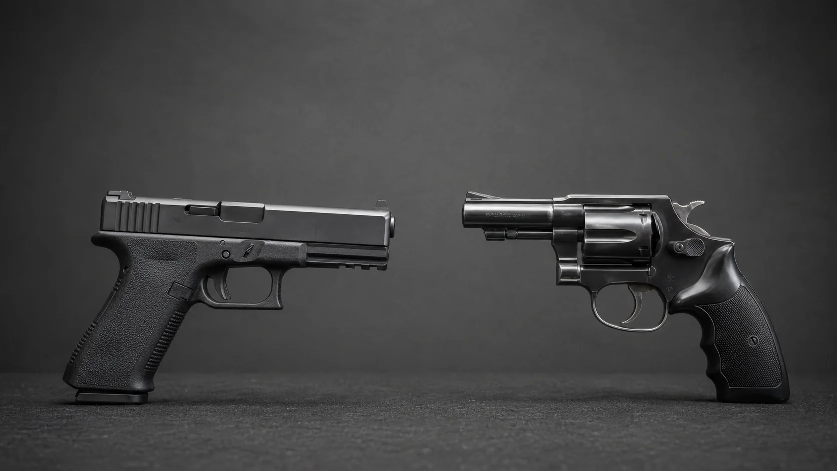 Diferença entre pistola e revólver